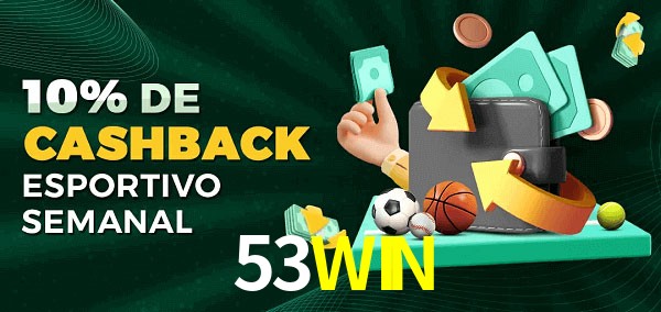 10% de bônus de cashback na 53WIN